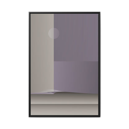 Runner - Purple Haze - Framed Canvas