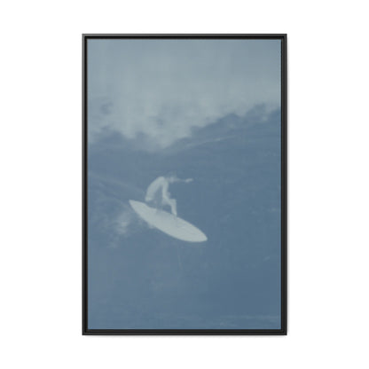 Gerry Cover Shot - Blue Haze - Framed Canvas