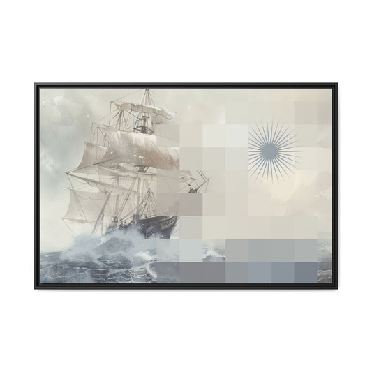 Wake - Framed Canvas