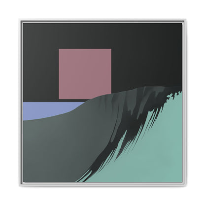 Scwared - Foam - Framed Canvas