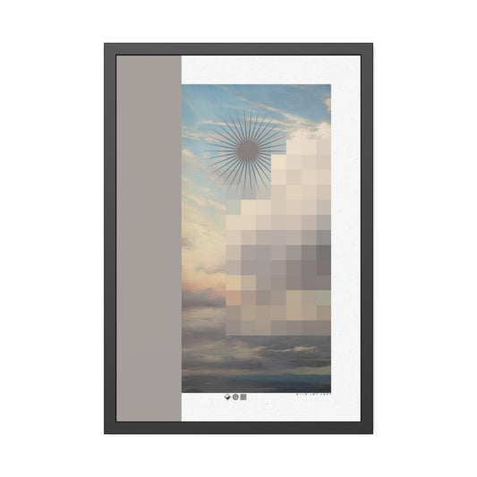 Stratus - MDRN ANTQ - Framed Print
