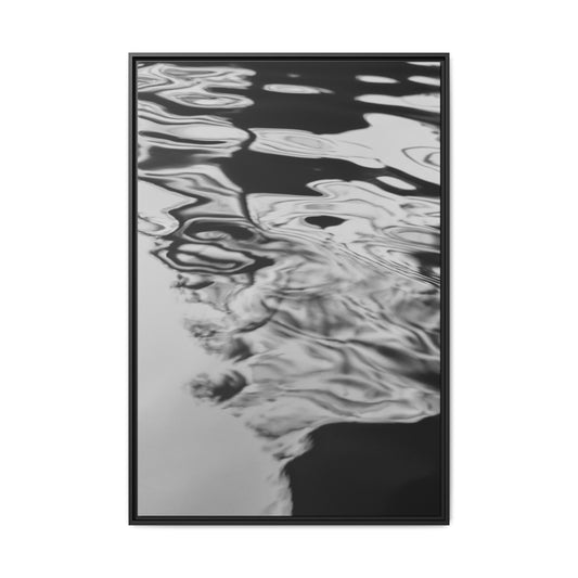 Ripple - Framed Canvas