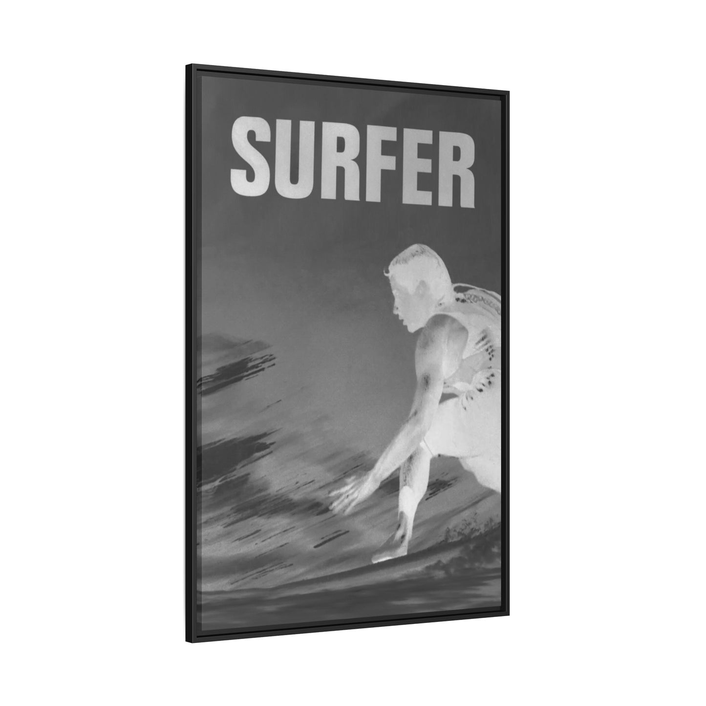 Cover Shot - Curren - Framed Canvas