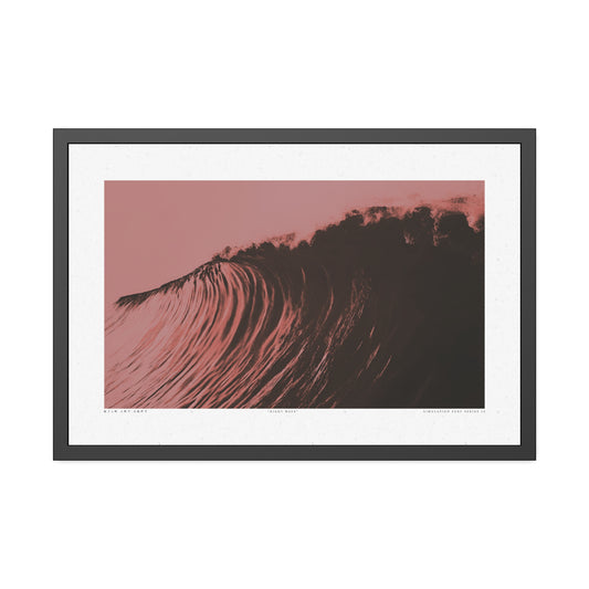 Night Wave 4 - Dusk - Framed Print