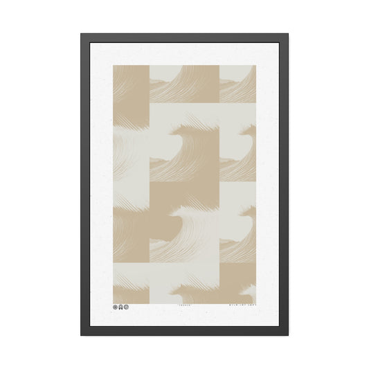 Trench - Sun - Framed Print