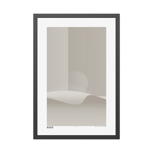 Haze - Stone - Framed Print