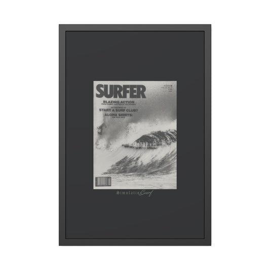 Drainer Cover Shot - Invert - Framed Print