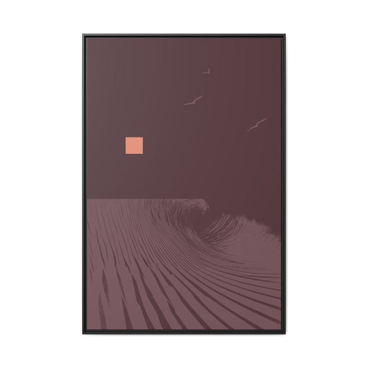 Vortex - Dusk - XL Framed Canvas