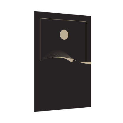 Night Wave 3 - Black - Fine Art Print