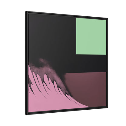 Scware - Pink Haze - Framed Canvas