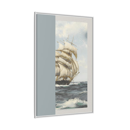 High Seas - MDRN ANTQ - Framed Canvas