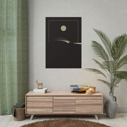 Night Wave 3 - Black - Fine Art Print