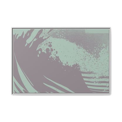 Turmoil 3 - Foam - Framed Canvas