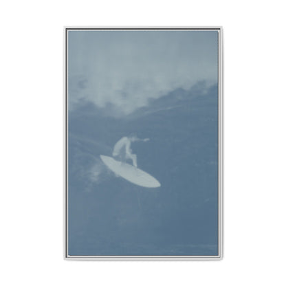 Gerry Cover Shot - Blue Haze - Framed Canvas