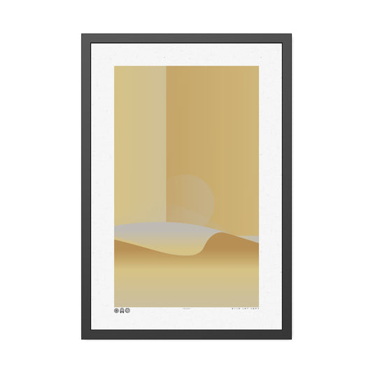 Haze - Sunny - Framed Print