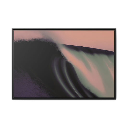 Sludge 1 - Framed Canvas