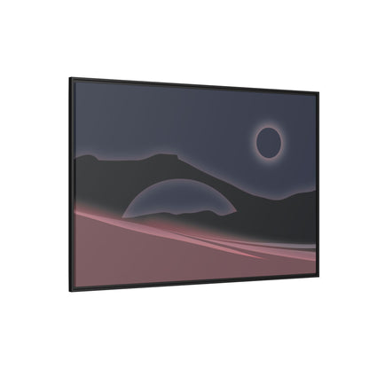Archway - Midnight - Framed Canvas