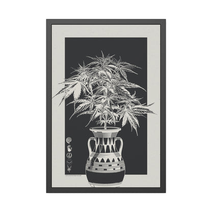 Legalize Mother Nature - Night- Framed Print