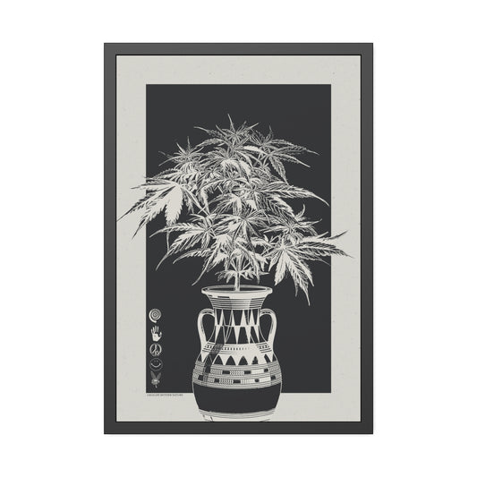 Legalize Mother Nature - Night- Framed Print