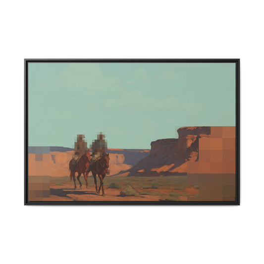 Westward - Framed Canvas