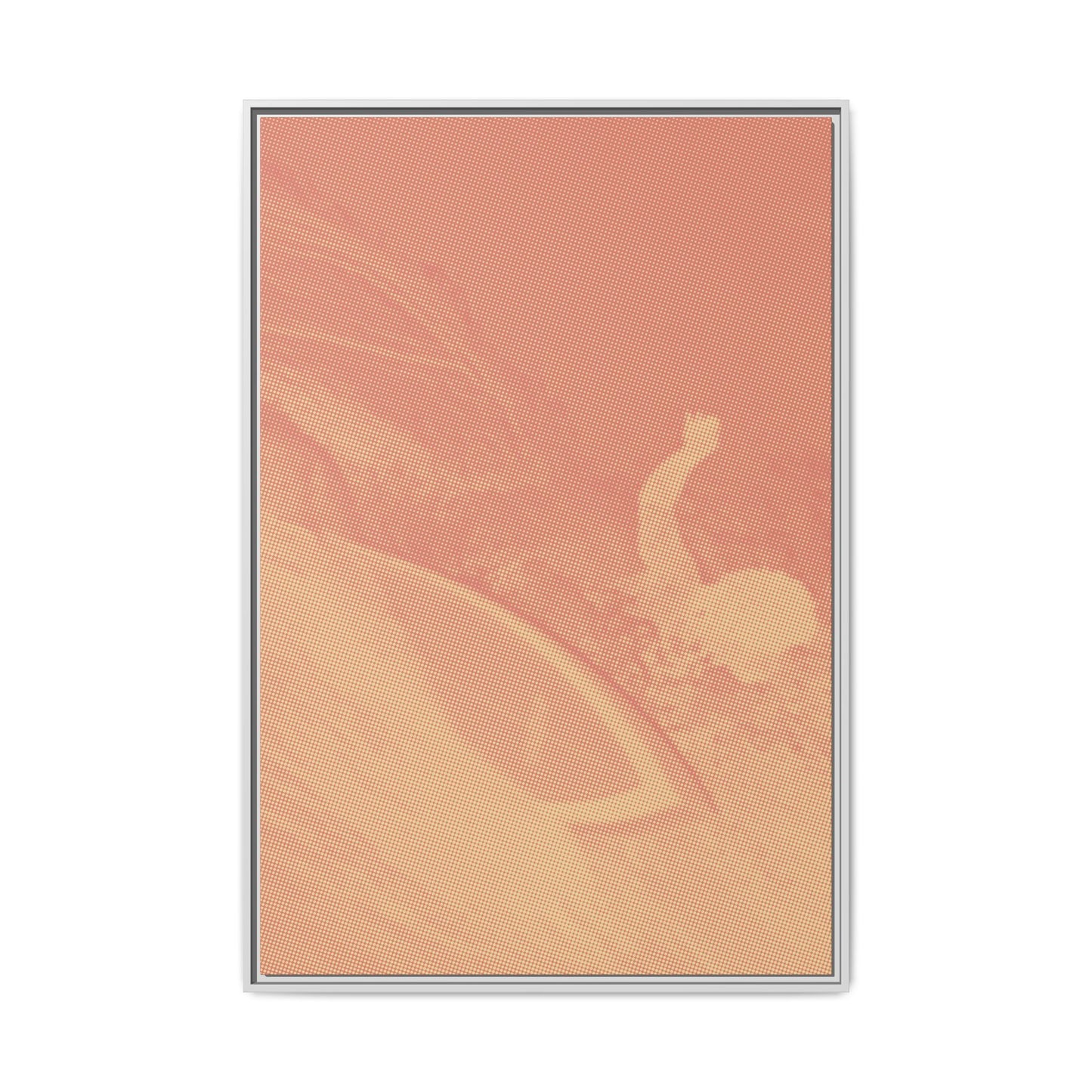 Buttons Cover Shot - Dawn - Framed Canvas