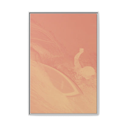 Buttons Cover Shot - Dawn - Framed Canvas