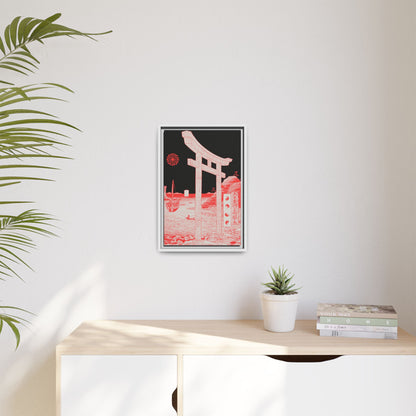 Daily Commute - Framed Canvas