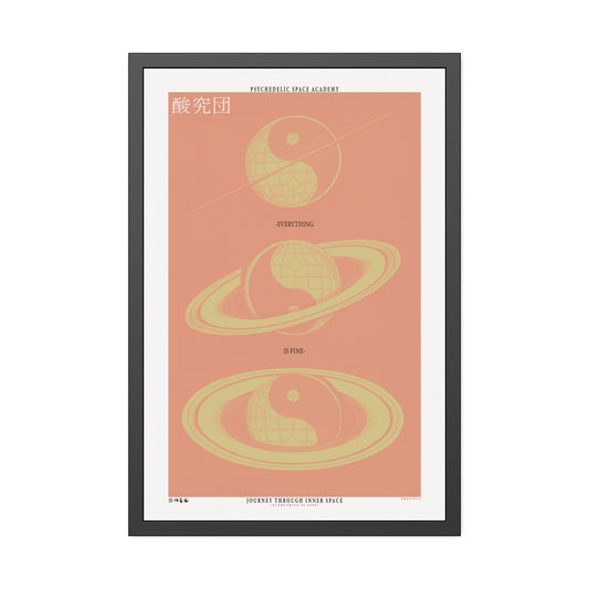 SaturnDay - Sunny - Framed Print
