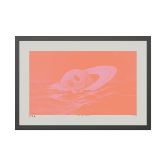 Everything Is Fine - Torched - Framed Print