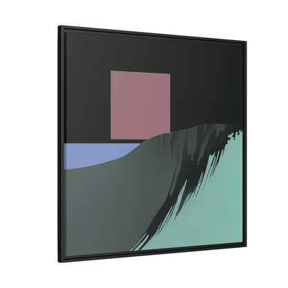 Scwared - Foam - Framed Canvas
