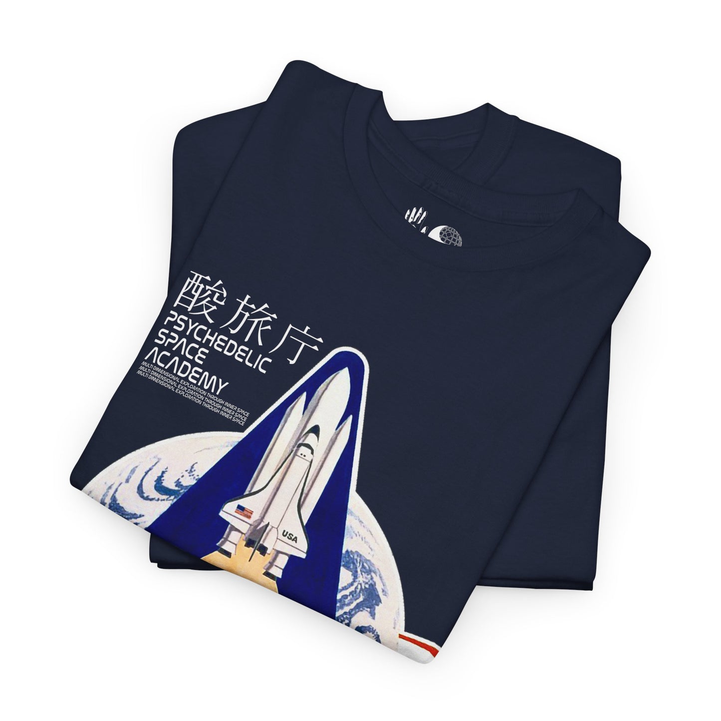 Blast Off Psychedelic Space Academy - T Shirt