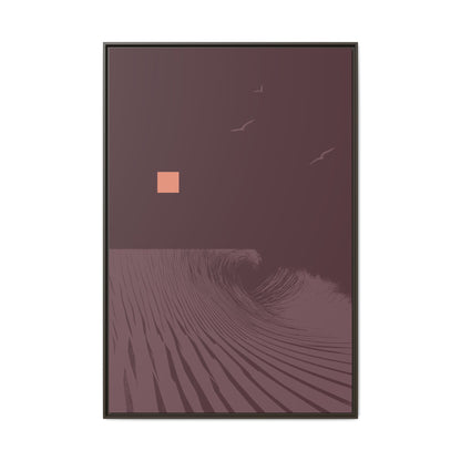 Vortex - Dusk - XL Framed Canvas