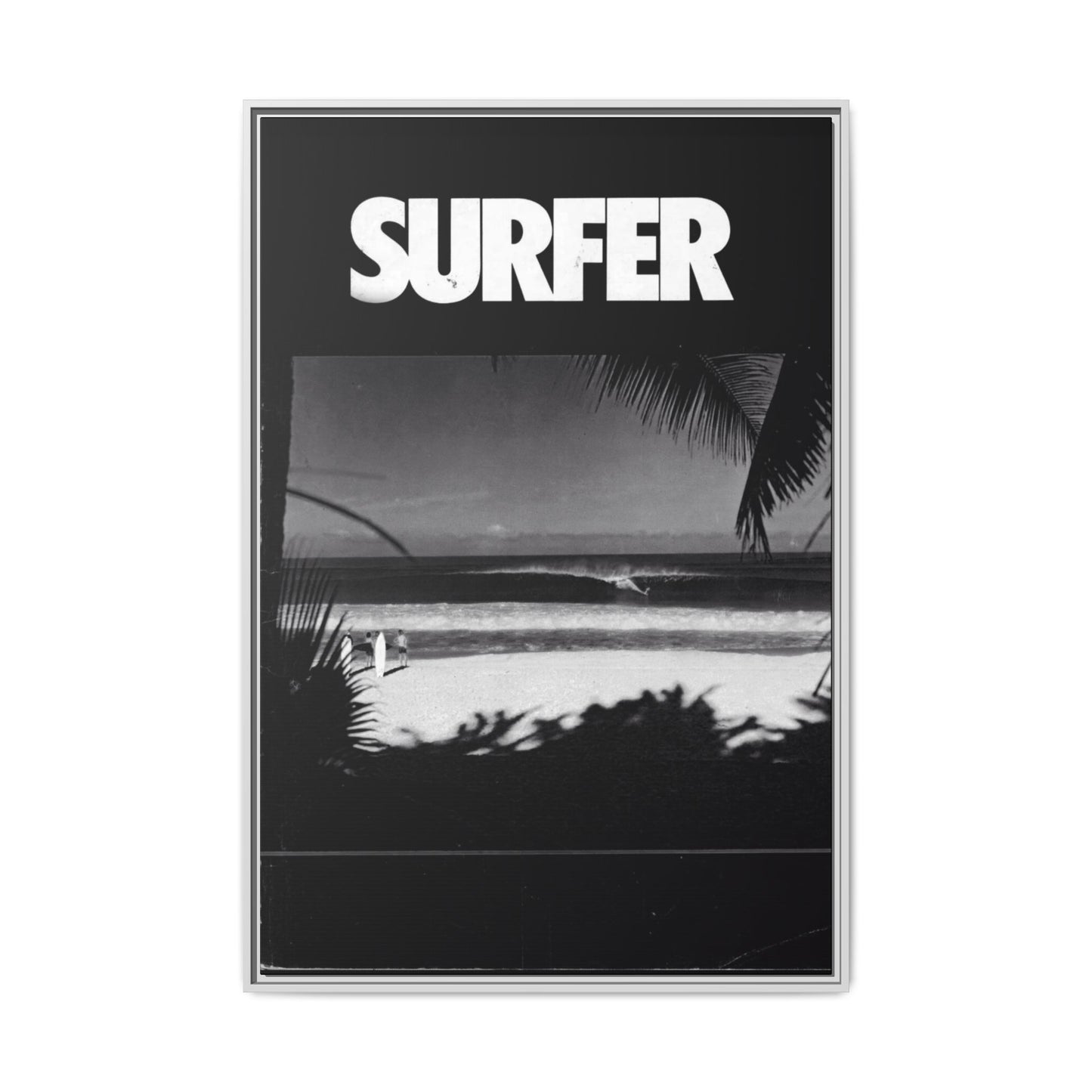 Cover Shot - Pipe - Framed Canvas
