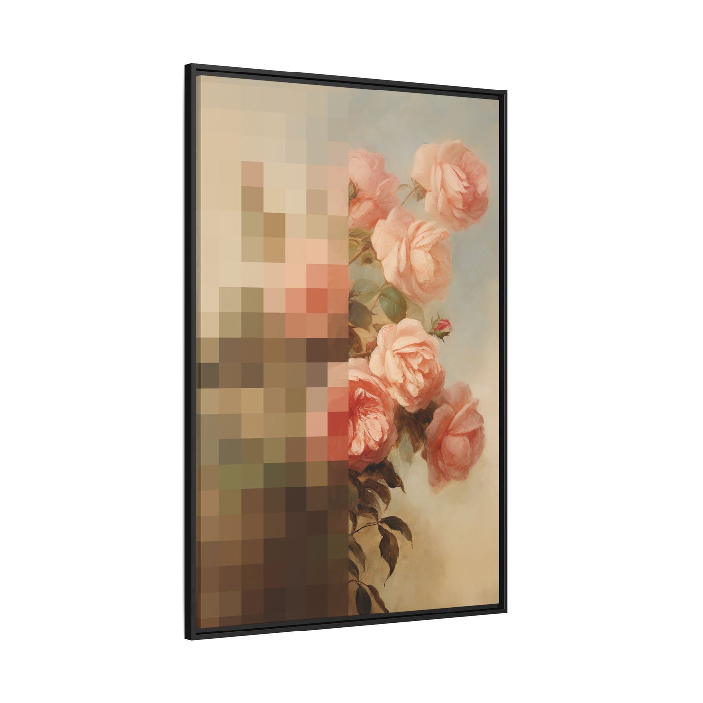 Roses - Framed Canvas