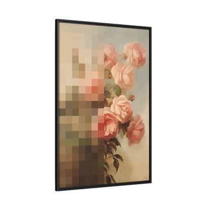 Roses - Framed Canvas