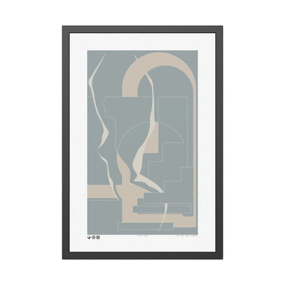 Noon Haze - Framed Print