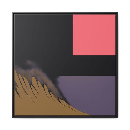 Scware - Purple Haze - Framed Canvas