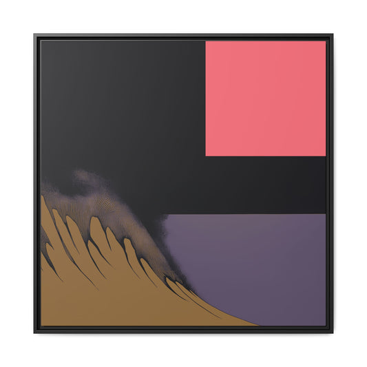 Scware - Purple Haze - Framed Canvas