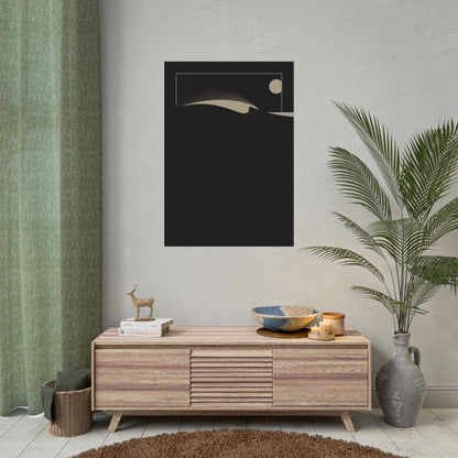 Night Wave 1 - Black - Fine Art Print
