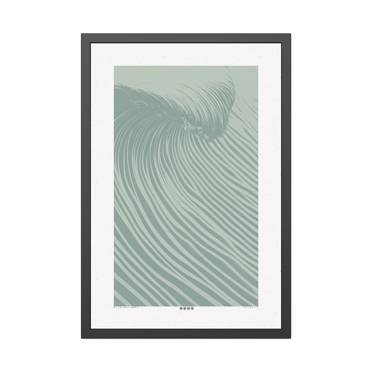 Wedge - Foam - Framed Print