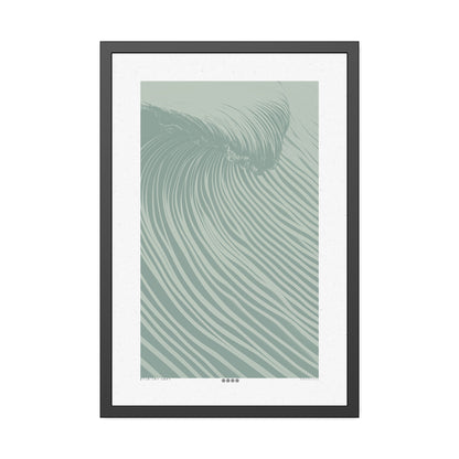 Wedge - Foam - Framed Print