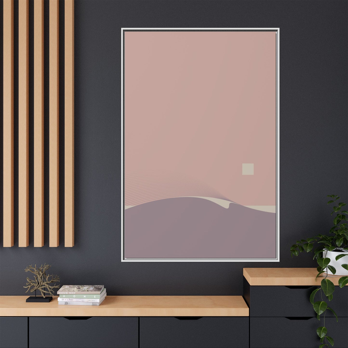 Day Wave - Dawn - XL Framed Canvas