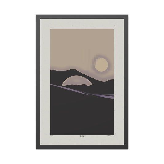Arch - Purple Haze - Framed Print