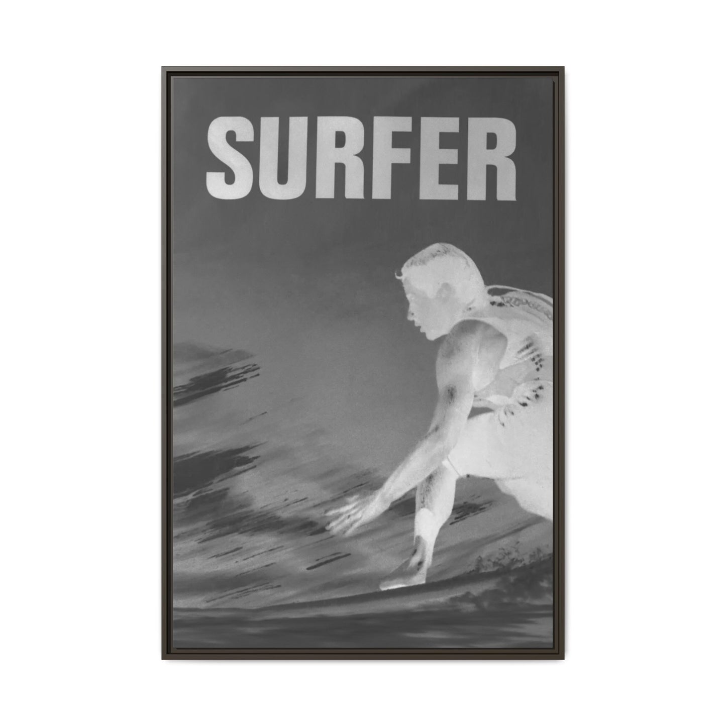 Cover Shot - Curren - Framed Canvas
