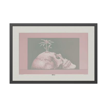 Keep Growing - Sage - Framed Print