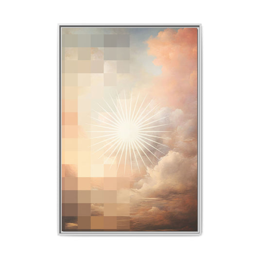 Cumulus - Framed Canvas