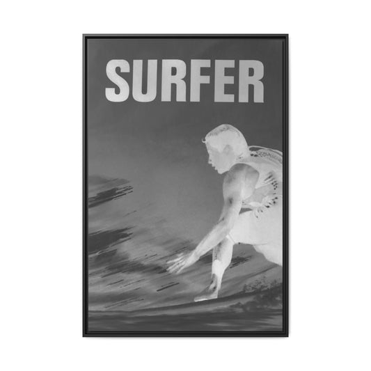 Cover Shot - Curren - Framed Canvas
