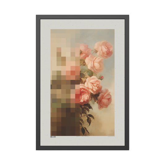 Smell The Roses 1 - Framed Print