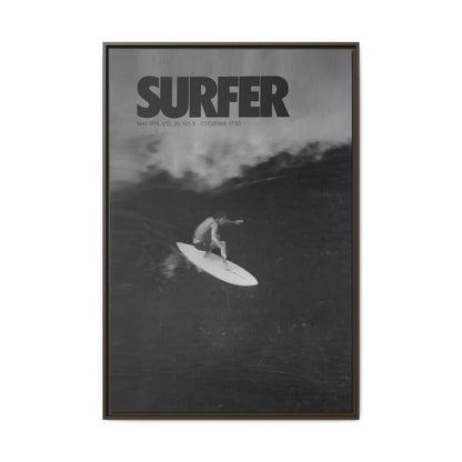 Cover Shot - Jerry - Framed Canvas