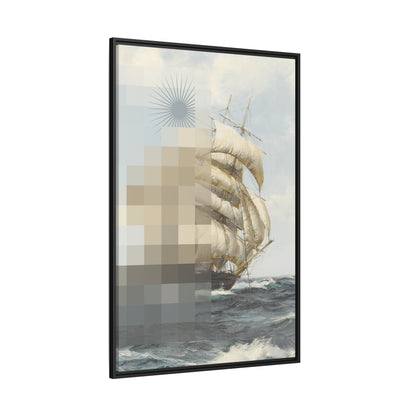 High Seas- Framed Canvas
